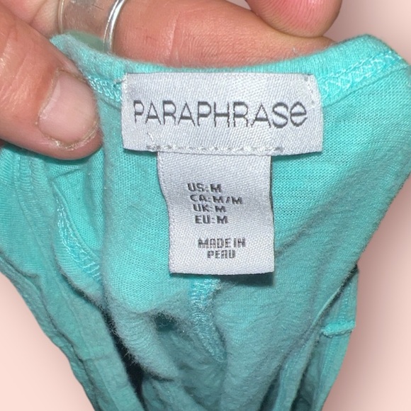 PARAPHRASE | WOMENS RAZOR BACK TANK TOP - Picture 5 of 5